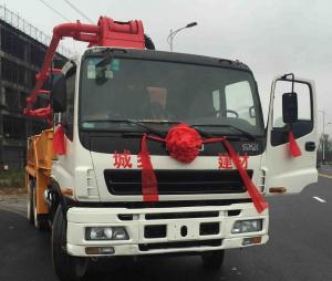 Quality 37 Meter Used Concrete Pump Truck 100m³/H 8.3mpa 12mpa Pressure for sale
