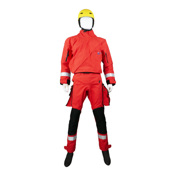 Quality Ergonomic Design Rescue Dry Suit Durable With Reflective Tape for sale