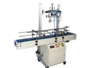 Quality Automatic Bottle Gallon Filling Machine With Conveyor Air Leakage Detector for sale