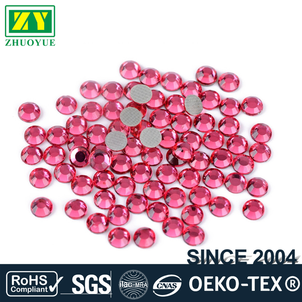 Loose Ss10 Hotfix Rhinestones Glass Material For Nail Art / Home Decoration