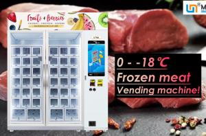 Quality 22 Inch Frozen Vending Machine For Meat Cheese Ice Cream Locker Size Customized for sale