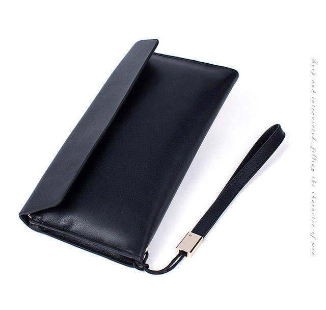 Quality TPCH Personalised Leather Accessories 10x20.5x2.5cm Leather Wallet Purse for sale
