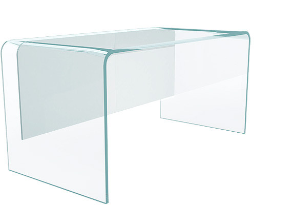 Quality acrylic clear office desk computer desk for sale