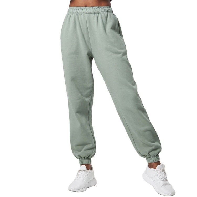 Quality Gym Loose Fit Elastic Waist Bottom Sportswear Joggers Women Casual Workout Pants for sale