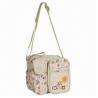 Buy cheap Diaper Bag with Adjustable Shoulder Strap, Messenger Style in Printed Fabric from wholesalers