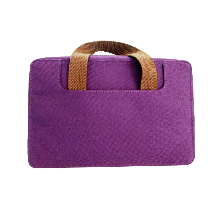 Quality Handle Slim Canvas Laptop Bag Sleeve Pouch Case Covers For Women Men Ladies for sale