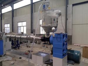 Quality Stable Operation Plastic Pipe Production Line , Ppr Pipe Extruder Pp Pe Tube Making for sale