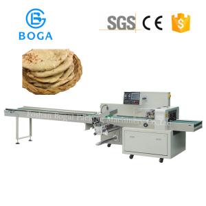 Quality Arabic Bread Pillow Pouch Packaging Machine Electric 4380*970*1530mm Size for sale