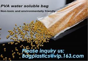 Quality Dissolvable Biodegradable Laundry Bags Water Soluble Liquid Detergent for sale