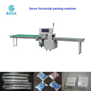 Quality Horizontal Flow Wrapper Down Paper Type Servo Motors Driving Hardware Tools Packing for sale