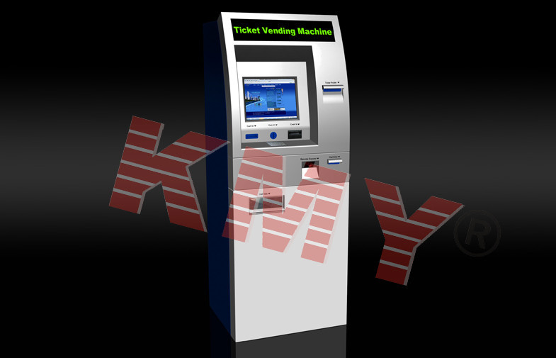 Quality Self Service Multi Touch Ticket Vending Kiosk Machine With Thermal Printer for sale