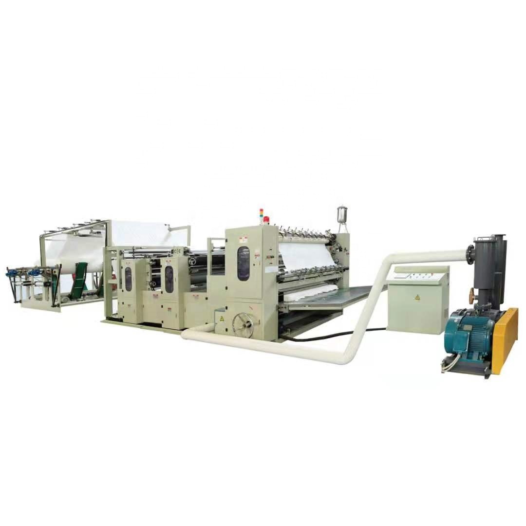 7.5kw Tissue Paper Folding Machine 6L New Soft Facial Tissue Production Line for sale
