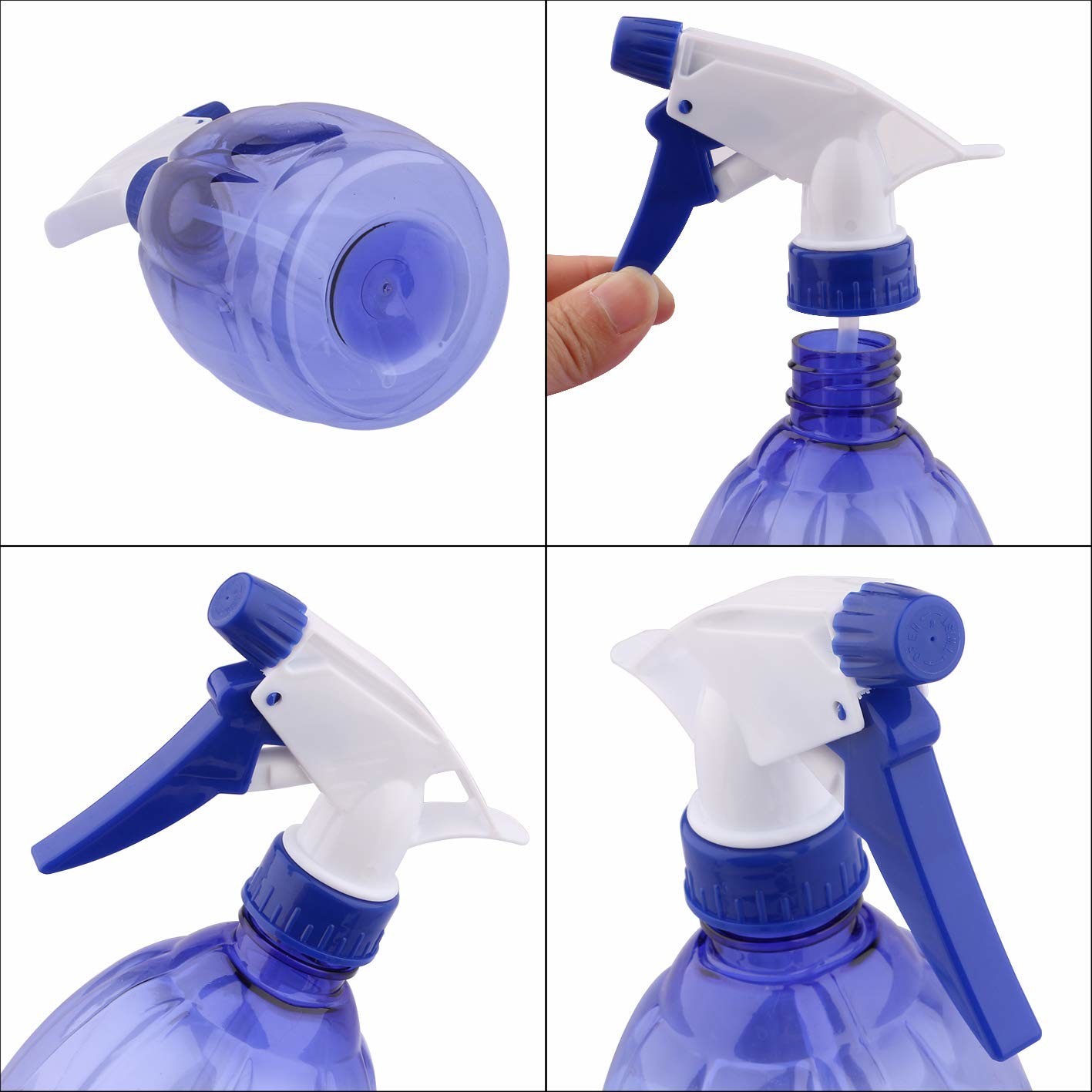 Purple Cosmetic Spray Bottles Daily Life Kitchen Cleaning Spray Bottles
