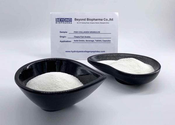 Buy CAS 9007-34-5 Pure Fish Collagen Granule For Skin Care , Joint Support at wholesale prices