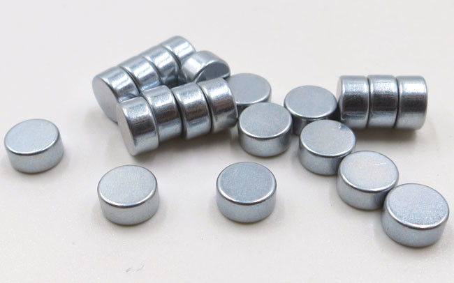 Quality Rare Earth N35 Round Ndfeb Disc Magnet Permanent Type For Medical Therapy for sale