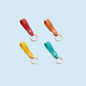 Quality Cute Car Split Leather Metal Keychain For Promotion Gift Travel Products Dongguan City for sale
