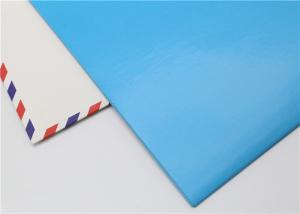 Offset Handy Gummed Paper Sheets Light Blue Single Side For Decoupage