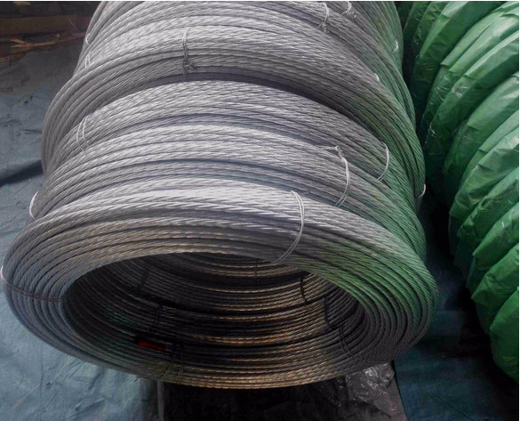 Quality Galvanized Stay Wire SWG 7/8 with Coil BS183 and EN10244 for sale