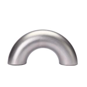 Quality Butted Welded Clamped Threaded DN15 180 Degree Elbow Bend for sale