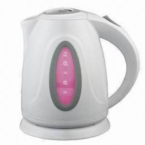 Water Kettles with Concealin Heat Element and Boil-dry Protection
