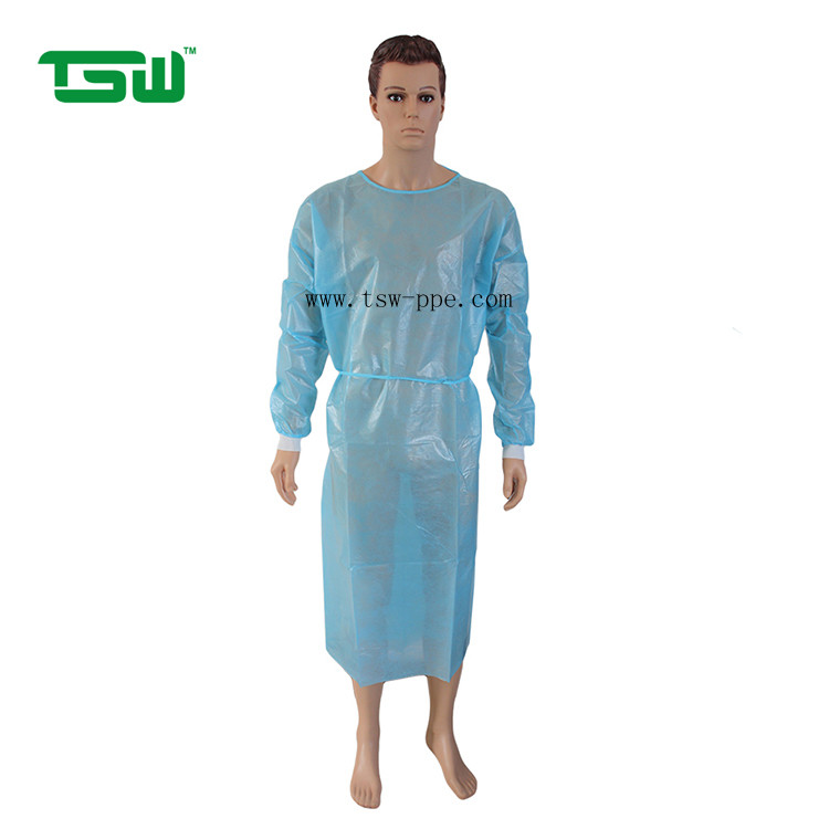 Quality Waterproof Nonwoven Medline Aami Level 3 Isolation Gowns for sale