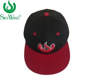 Quality Adults Safety Flat Brim Golf Hats Ping 3D Glow In The Dark Embroidery for sale