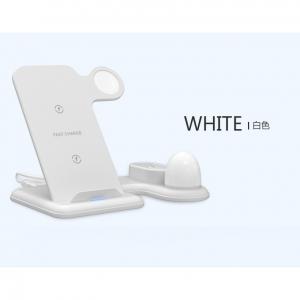 Quality AL ABS PC 4 In 1 OCP Wireless Charger Station With Color Lamp for sale