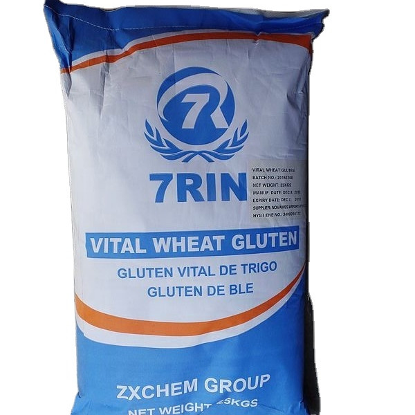 Quality CAS 8002-80-0 HACCP 82 Percent Vital Wheat Gluten Powder Bulk for sale
