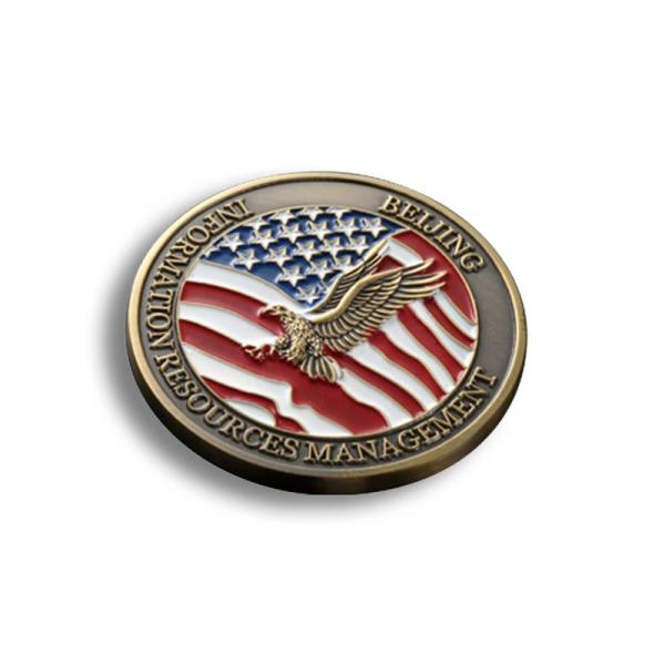Buy Creative Custom Promotional Coins , US Military Challenge Coins OEM Available at wholesale prices