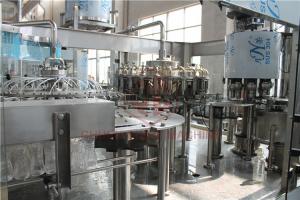Quality Rotary Type 3 In 1 Combi Automatic Liquid Filling Machine For Plastic Bottle for sale