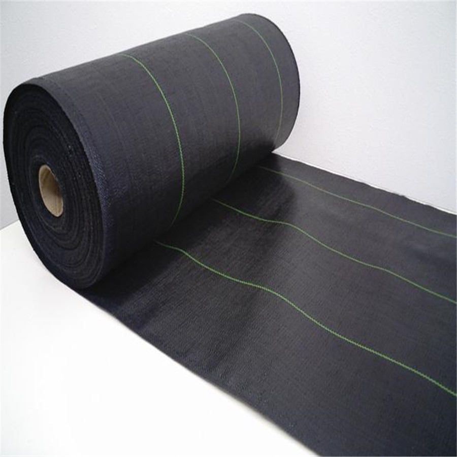Quality OEM Black Woven Polypropylene Ground Cover Length Customized Anti Corruption for sale