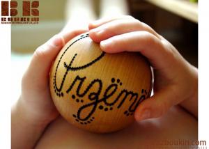 Quality wooden balls for crafts Personalized wooden balls for gift #8#10 for sale