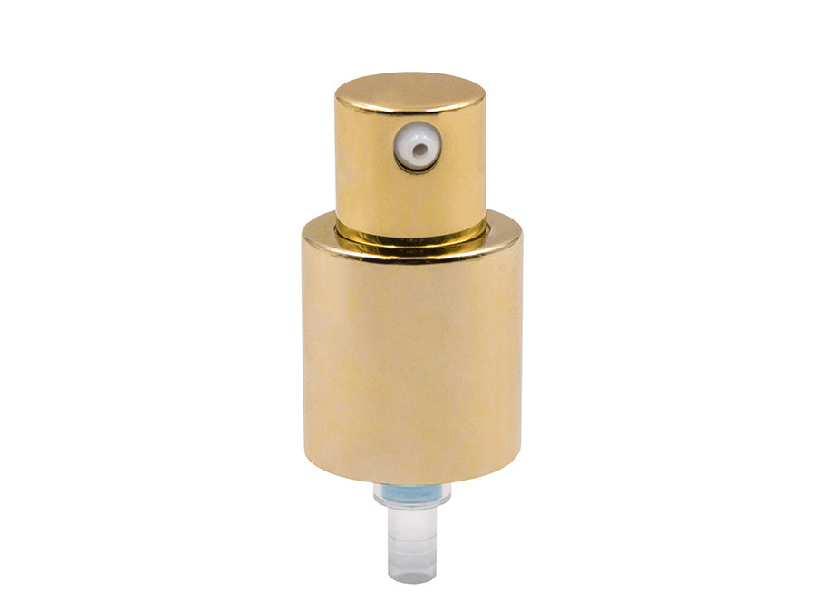 Quality Gold Plastic Treatment Pump Non Spill Cosmetic Pump Dispenser for sale