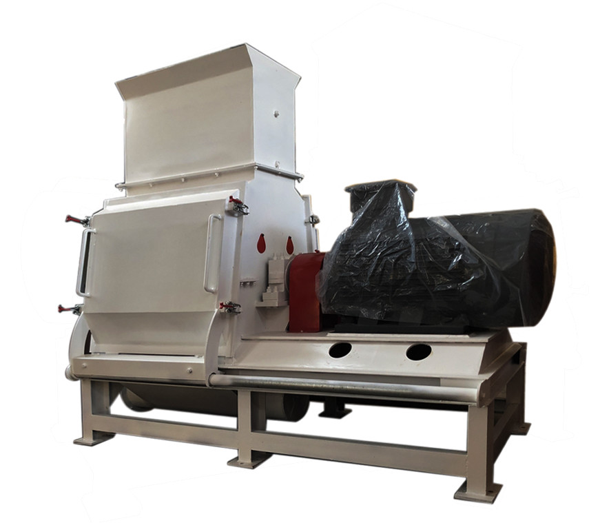 Quality 4T/H 90KW Hammer Mill Machine GXP65*100 Wood Grinding for sale
