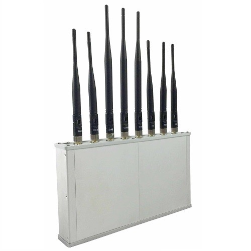 Quality 6 Band Desktop Phone Signal Jammer Compatible With ICNIRP Standards for sale