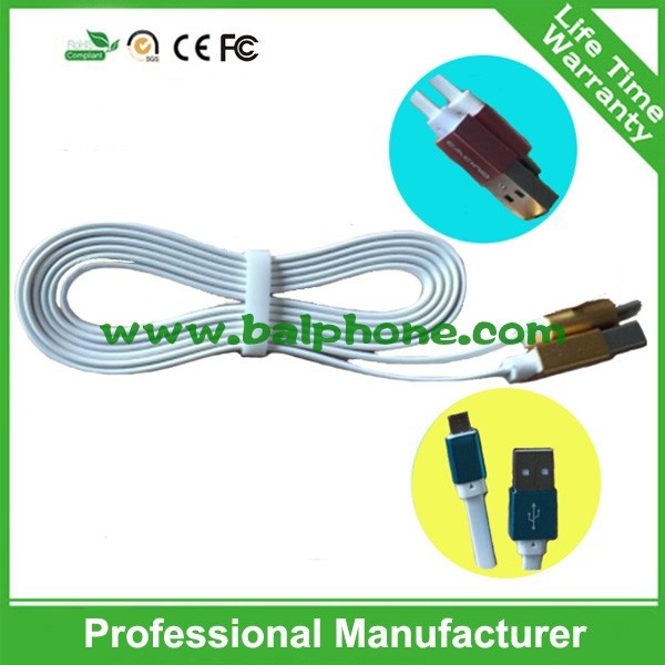 Quality Metal usb cable for V8 for sale