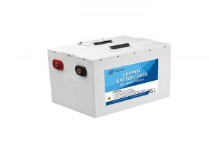 China 48v 100Ah Rechargeable Battery Backup , Deep Cycle LifePO4 Battery With M8 Terminal on sale