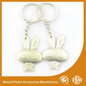 Quality Male and Female Rabbit Couples keychains For Valentine Day Gift for sale