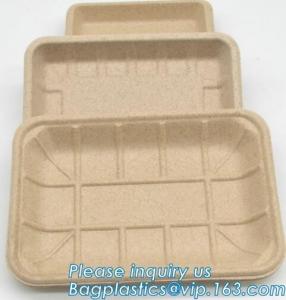 Quality Dishes Plates Eco Friendly Dinnerware Blister Packaging Resturant Serving Tray for sale