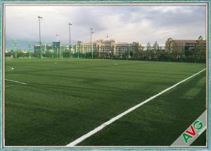 Quality High Density Premium Soccer Field Artificial Turf With Anti - UV Monofilament PE for sale