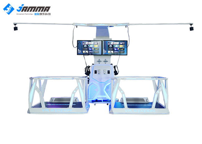 Quality Virtual Reality Simulator VR Station With Customized LED Light and Logo for sale