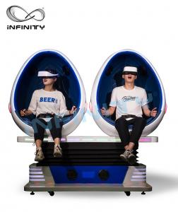 Quality INFINITY Amusement Park 9D VR Cinema / VR Simulator Chair Playstation Machine For Adults for sale