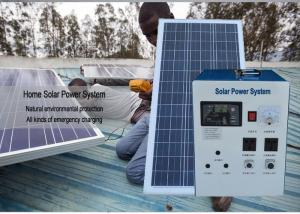 Quality Monocrystalline Silicon Solar Power PV System 3000W Charge 12V 100Ah Battery for sale