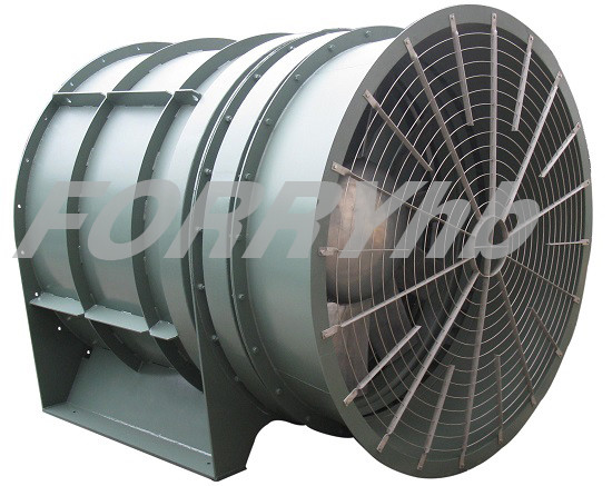 Quality DTF series Tunnel Ventilation Fan axial fan with cast aluminium impeller for sale
