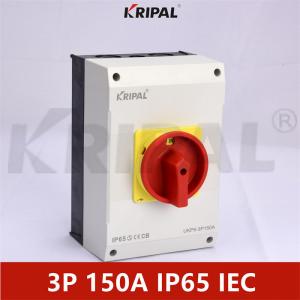 Quality 150A 3P IP65 Industrial Waterproof UKP Isolator Switch IEC standard for sale