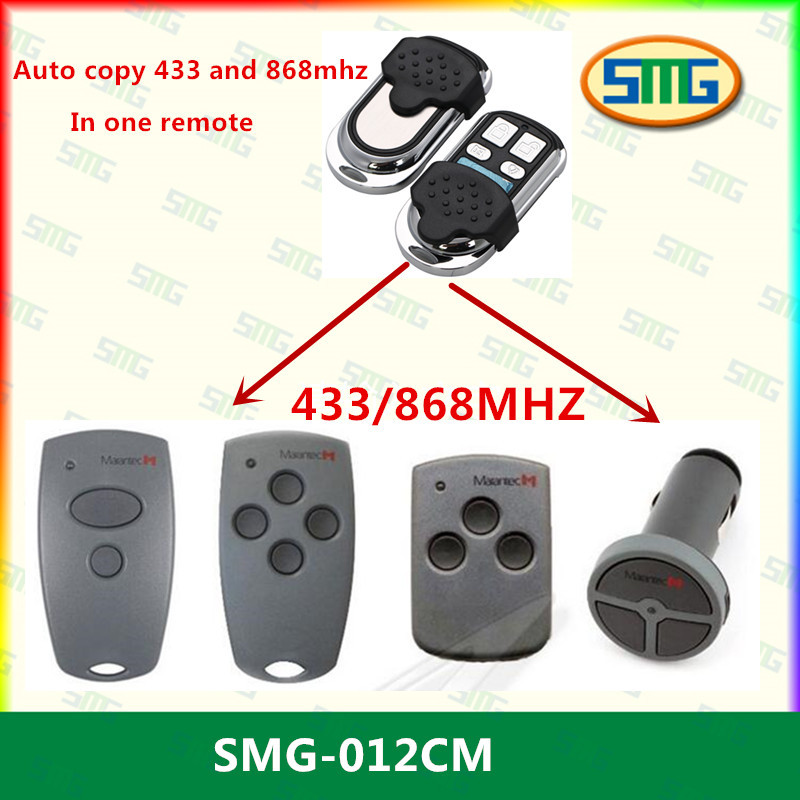 Buy cheap SMG-012CM Clone 433 and 868mhz marantec in one remote from wholesalers