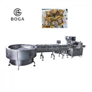 Quality Dove wrap Candy Packaging Machine / Horizontal Wrapping Machine 2.4KW for sale