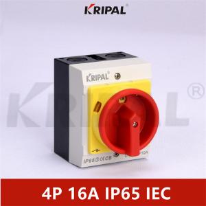 Quality IP65 4P 16A 230-440V AC Waterproof Isolator Switch UKP IEC Standard for sale
