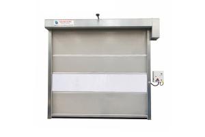 Quality Cleaning Room High Speed PVC Curtain Industrial Roll Up Door Touching Panel for sale