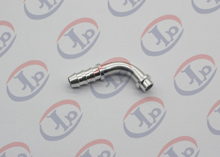 Quality Machining Small Metal Parts 6063 T6 Aluminum Bending Parts Unthread Union Nipple for sale